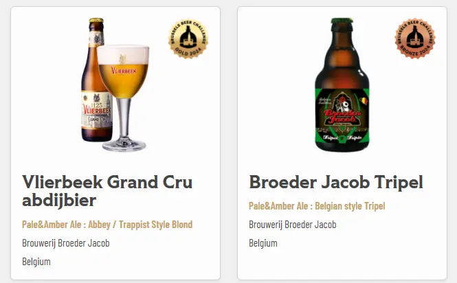 Winnaars van de Brussels Beer Challenge 2024